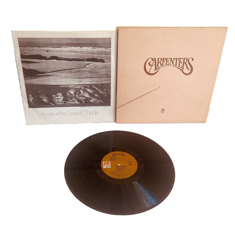 Vintage 1971 The Carpenters CARPENTERS 33rpm Vinyl Record, First Press, Pop Rock